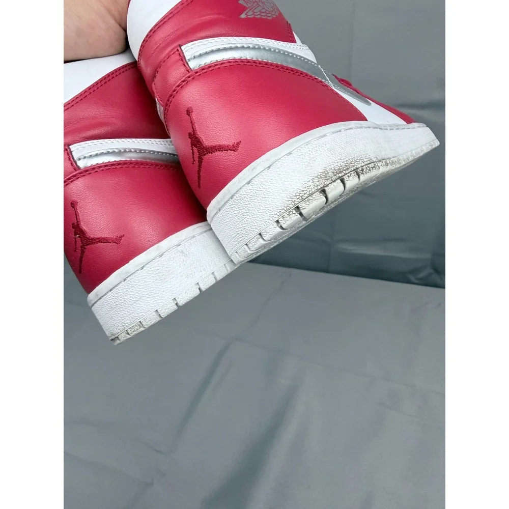 Air Jordan 1 Retro High Nouveau Gym Red White Silver 332550-602 Mens 10.5